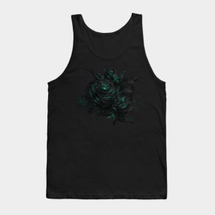 Sparkling roses - mint option Tank Top